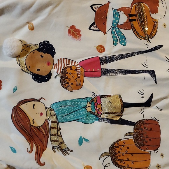 Girls Small NEW Fall Long Sleeved Tee - Picture 2 of 2